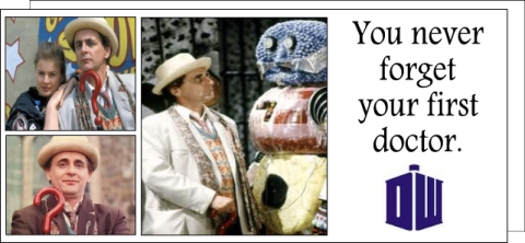 Sylvester McCoy is my Doctor!